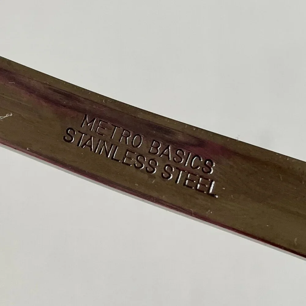 vintage Stainless Steel 14.5 Inch Large Spatula Flipper Metro Basics Kitchen